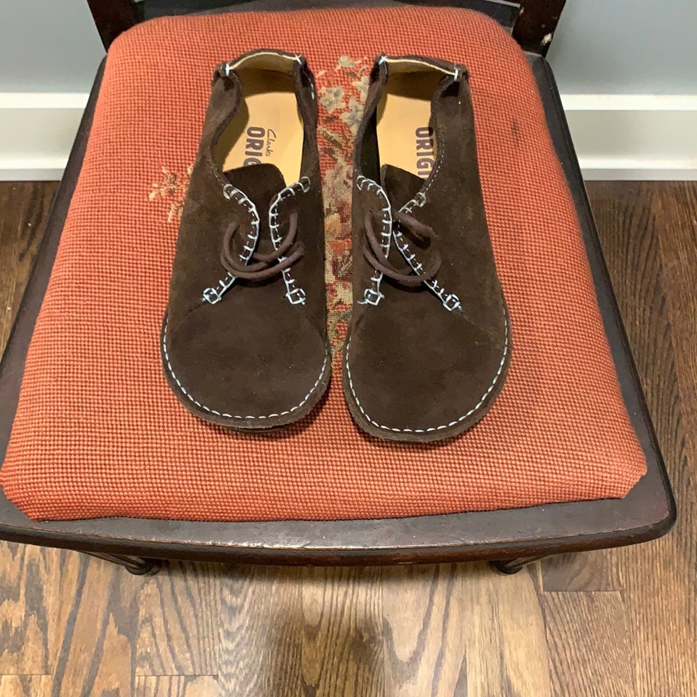 Clarks leather Janey Mae Oxfords